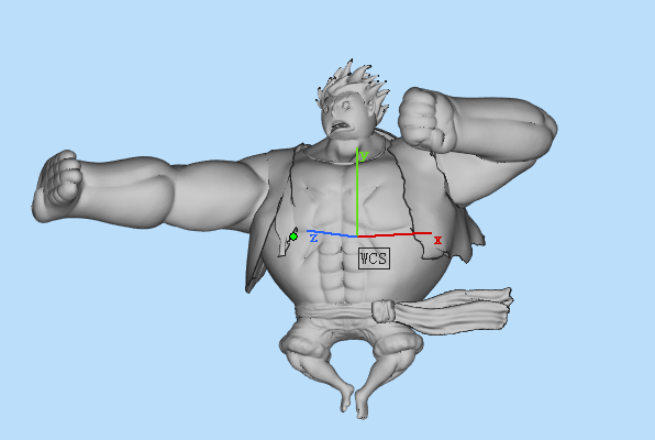 海賊王路飛四擋3D模型圖