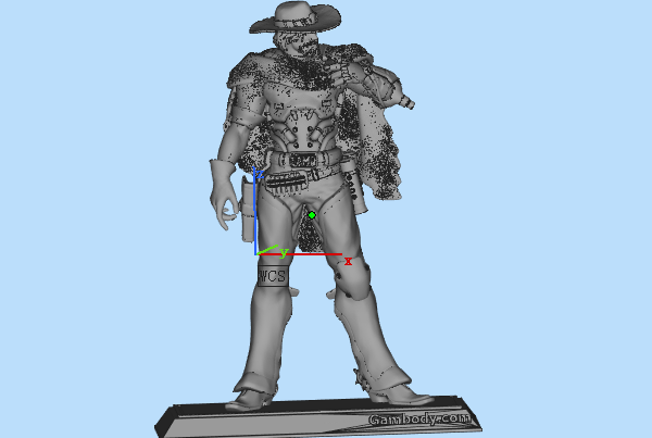 守望先鋒麥克雷3D模型文件