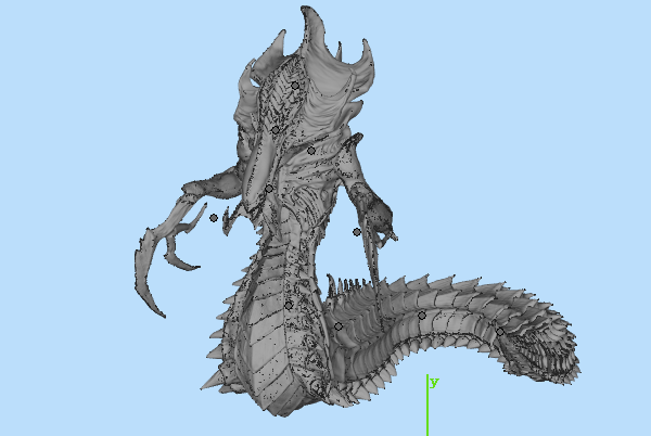 星際爭(zhēng)霸刺蛇3D模型文件stl